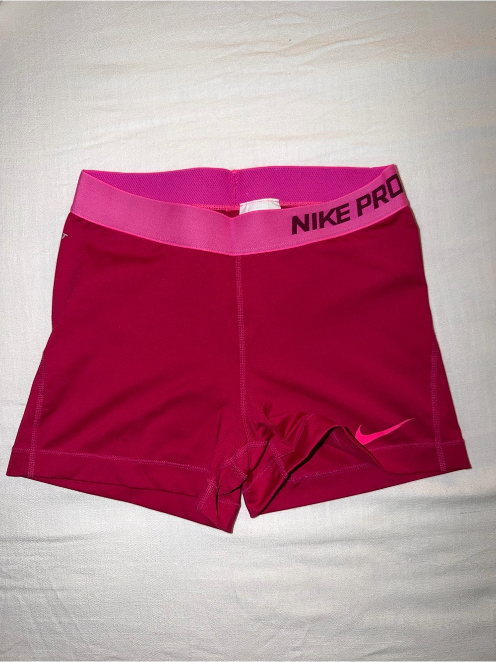 Nike Women's Pink Pro Shorts